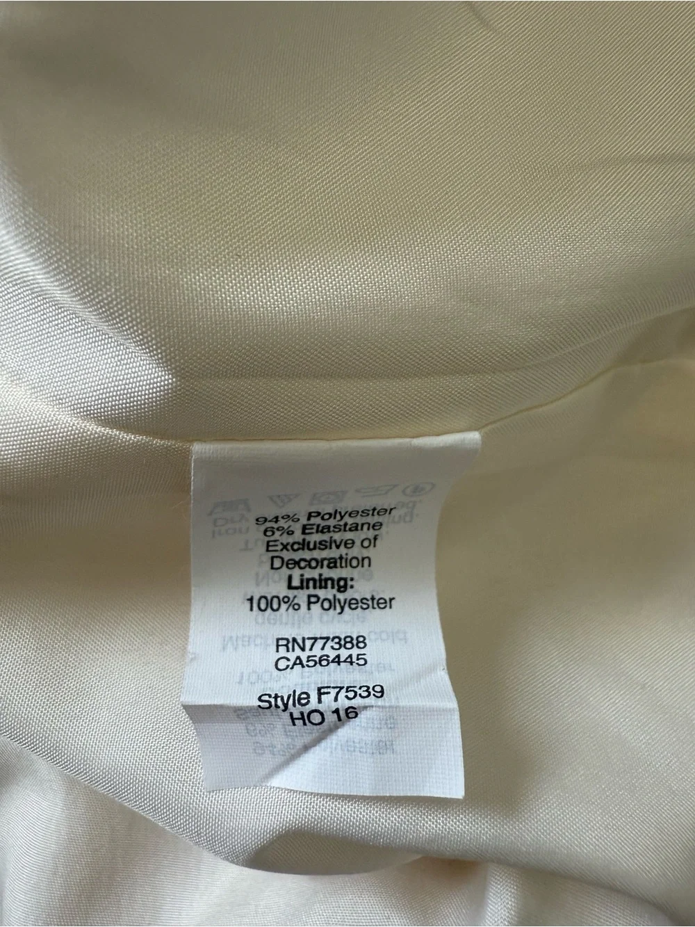 J. Crew Ivory Edged Lace Cap-Sleeve Dress Size 8